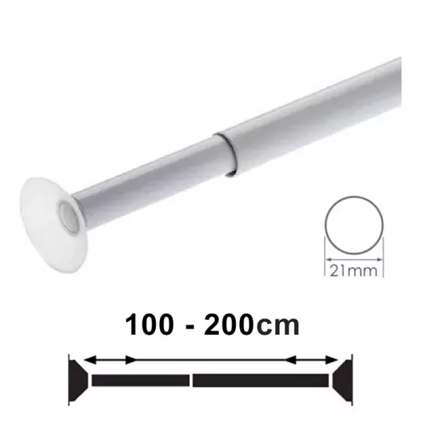 BARRAL EXTENSIBLE 2 MT BCO - CLASICO