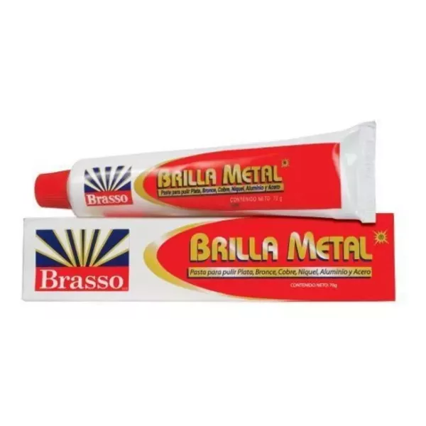 BRILLA METAL BRASSO - POMO 70 GR.