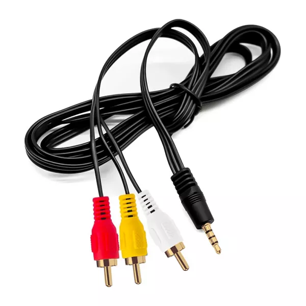 CABLE AUDIO - PLUG 3.5 ST A 3 RCA