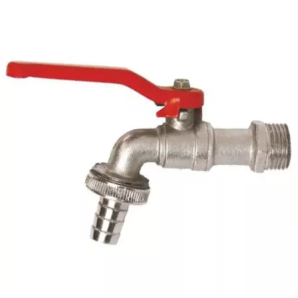 CANILLA METALICA 1/2" - MEDIO GIRO