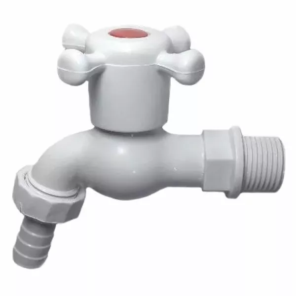 CANILLA PLASTICA 1/2" - CRUZ