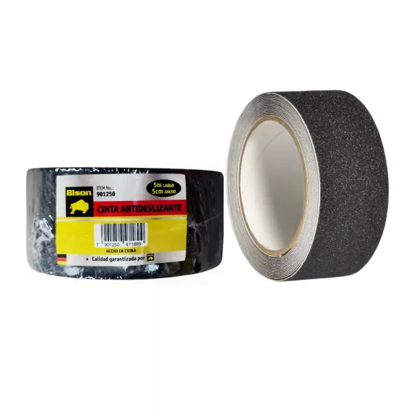 Cinta Antideslizante - 50 Mm X 5 Mt - Negra