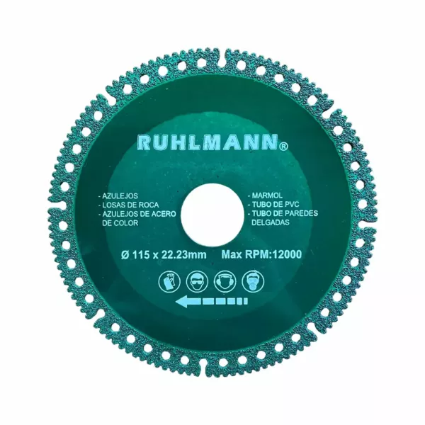 DISCO MULTICORTE 4 1/2" - RUHLMANN