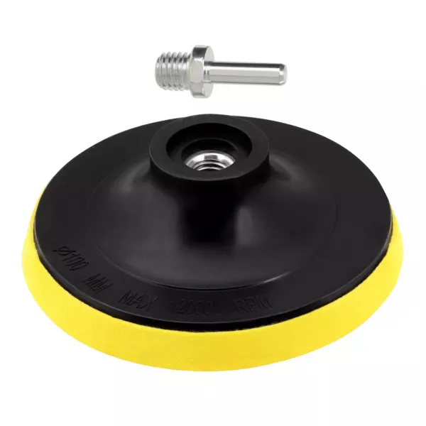 DISCO SOPORTE LIJADO CON VELCRO - 125 MM