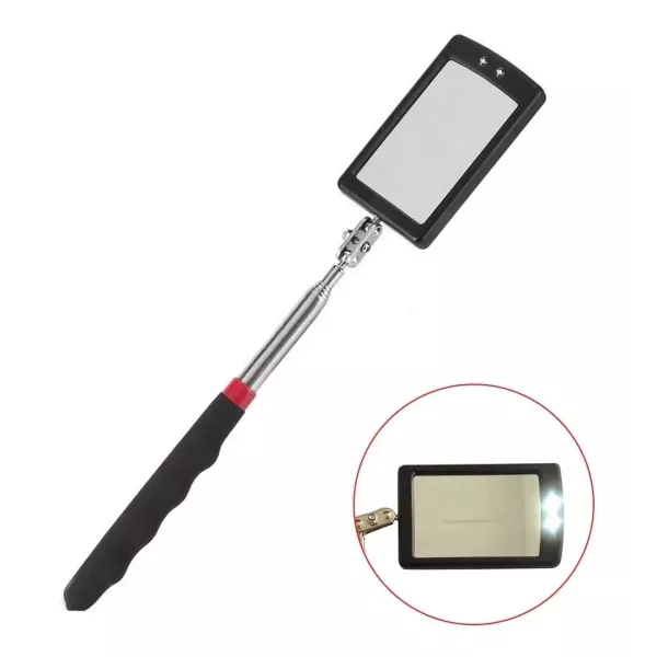 ESPEJO EXTENSIBLE CON LED