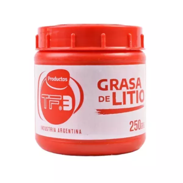 GRASA LITIO ROJA 250 GR