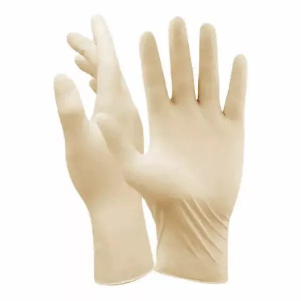 GUANTE LATEX DESCART. X 50 PARES