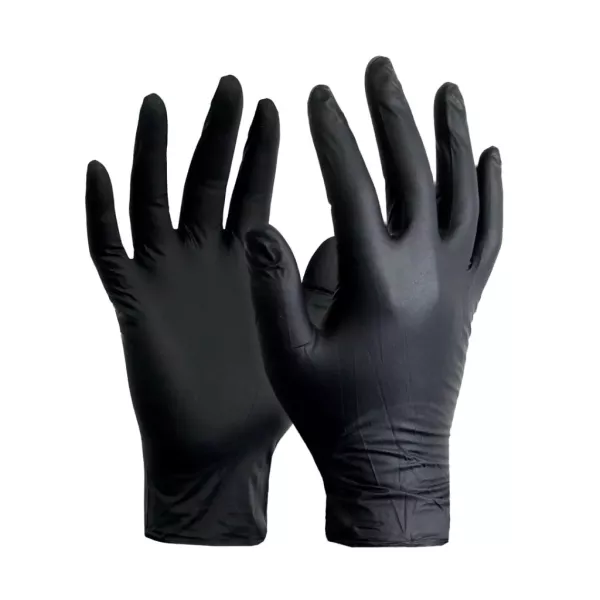 GUANTE NITRILO DESCART. NEGRO X 50 PARES