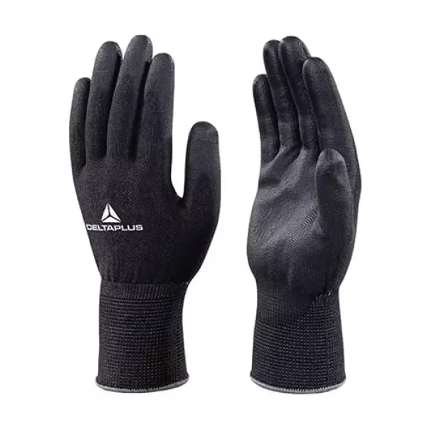 GUANTE NYLON PU - NEGRO