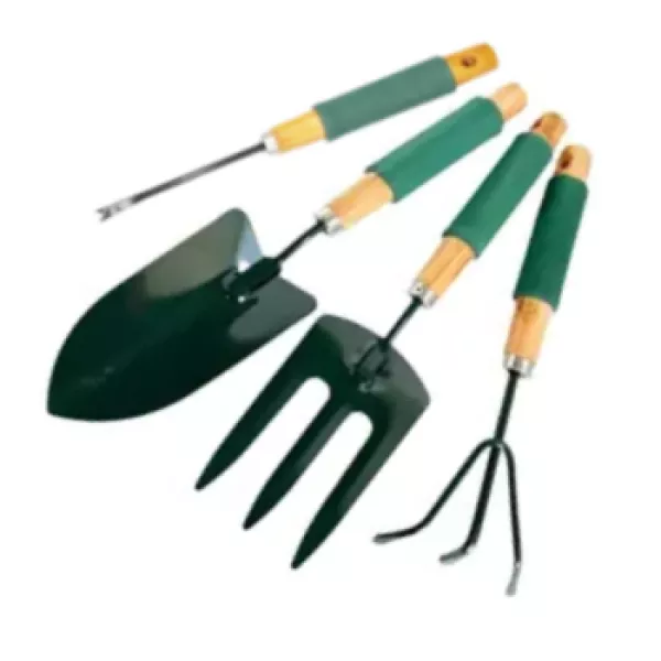 Jardineria X 4 (Rast/Pala/Horq/Saca)- Ref. Verde