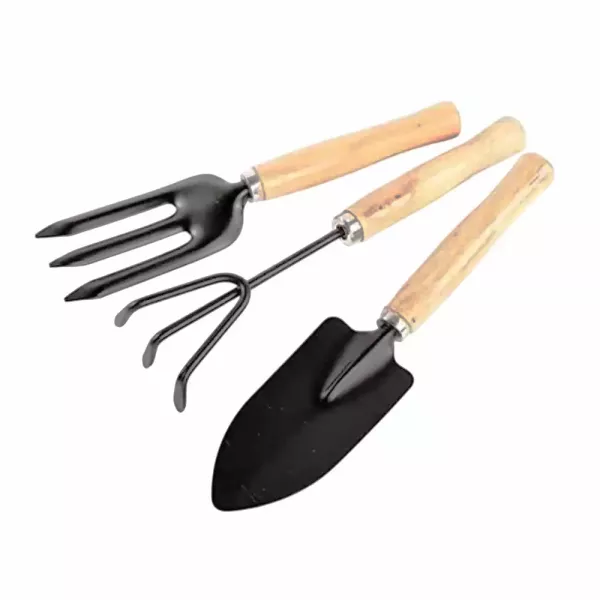 JARDINERIA X 3 (RAST/PALA/HORQ)- MADERA