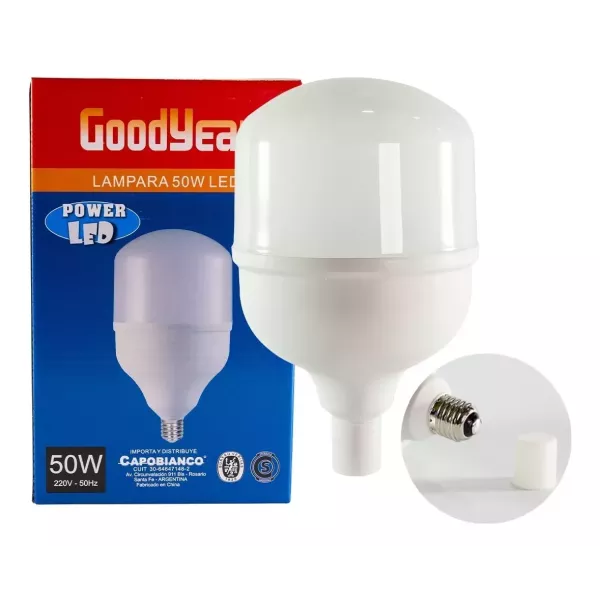 LAMPARA LED E27 - 50 W LD