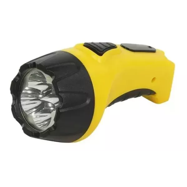 LINTERNA RECARG AMARILLA - 4 LEDS