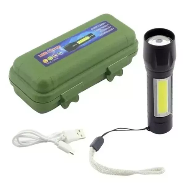 LINTERNA RECARG ESTUCHE CHICA - 1 LED