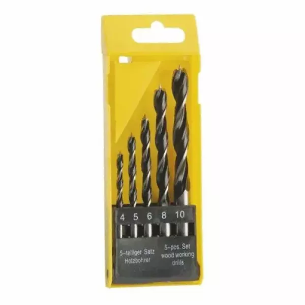 MECHA MADERA X 5 ( 4-5-6-8-10 MM) - CORTAS