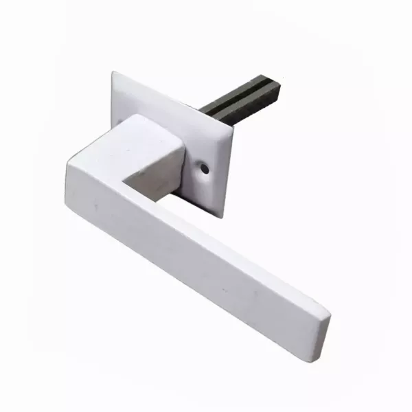 PICAPORTE 1/2 ALUMINIO BCO - BISELADO