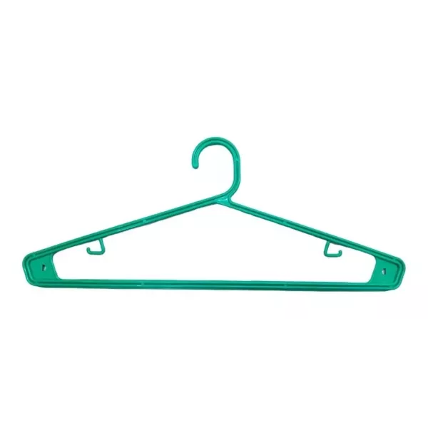 PERCHA ROPA - PLASTICA X 4 U.