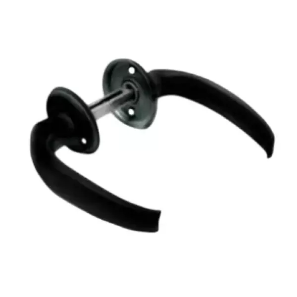 Picaporte Aluminio Color Ministerio - Negro