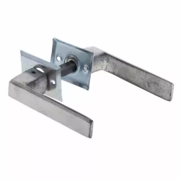 Picaporte Aluminio. Pulido - Biselado