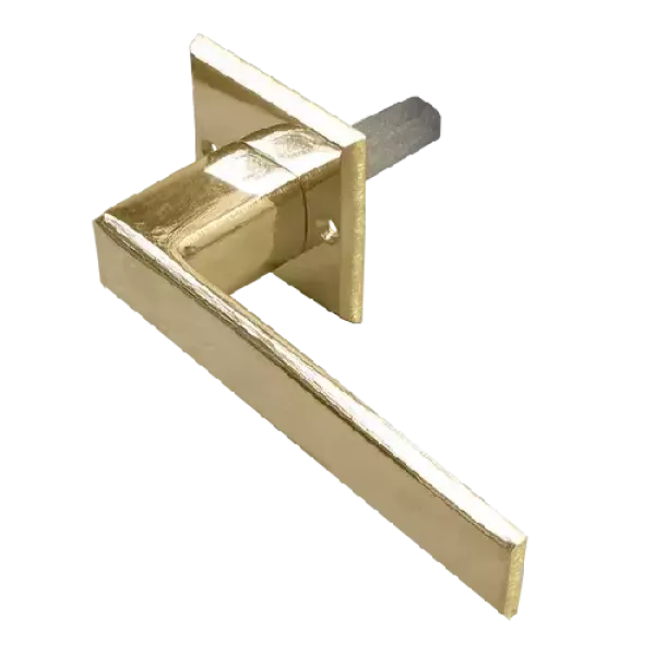 PICAPORTE 1/2 BRONCE/PLATIL - BISELADO