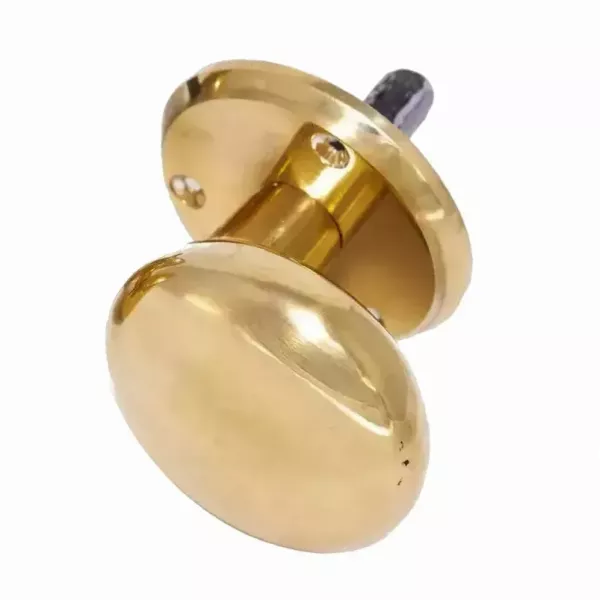 PICAPORTE 1/2 BRONCE/PLATIL - POMO