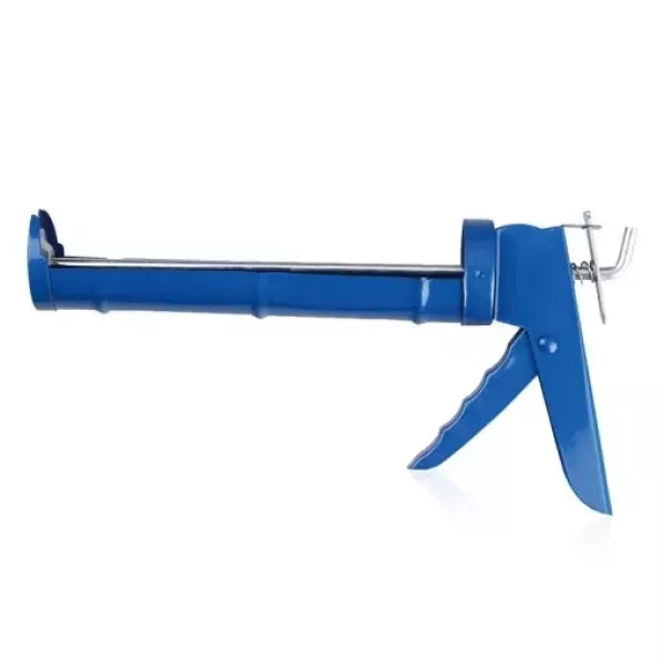 PISTOLA CARTUCHO SILICONA - AZUL ECO.