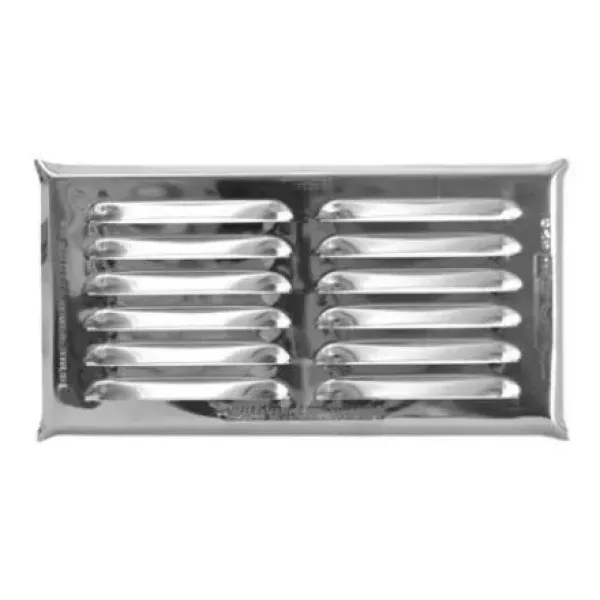REJILLA VENTILACION PARED AC.INOX. 15X30