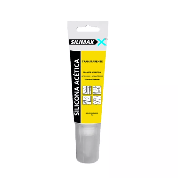 SILICONA POMO ACETICA TRANSP 85 GR