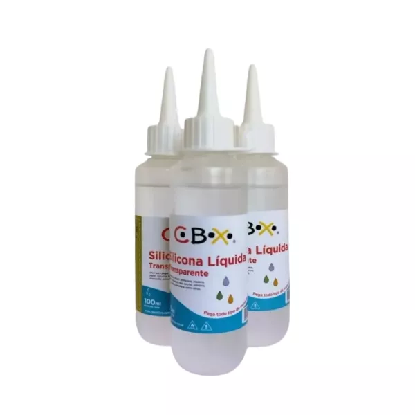SILICONA LIQUIDA TRANSPARENTE X 100 ML.