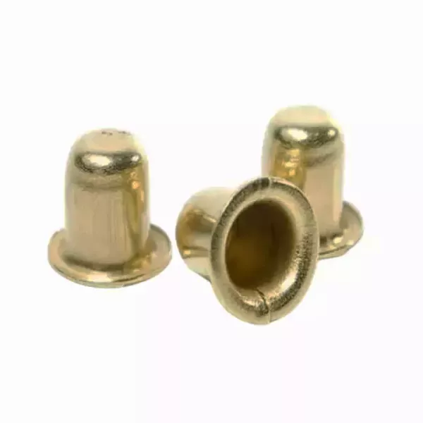 SOPORTE ENCASTRE TUBO DORADO