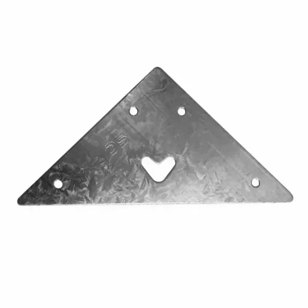 SOPORTE ESCUADRA - PLANO ZINC