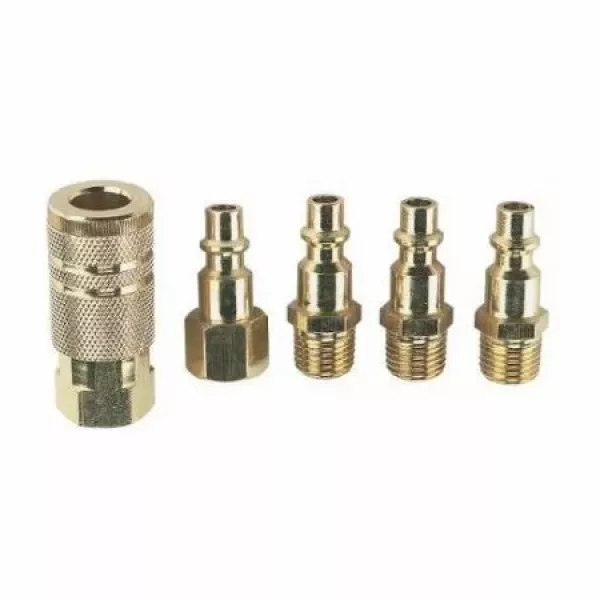 Acople Rapido Compresor X 5 Piezas 1/4"