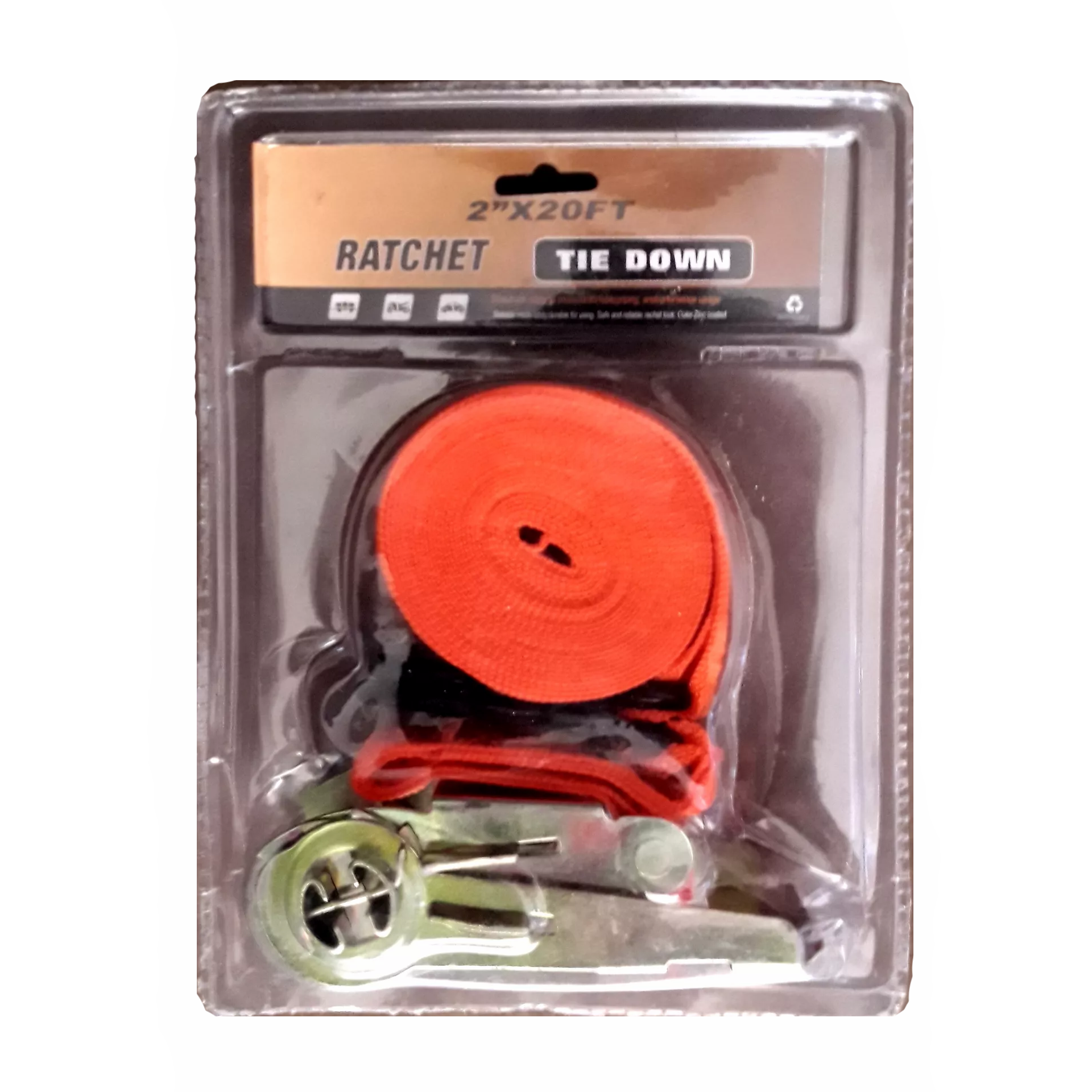 Cinta Ajusta Carga - 2" X 10 Mt - Reforzada