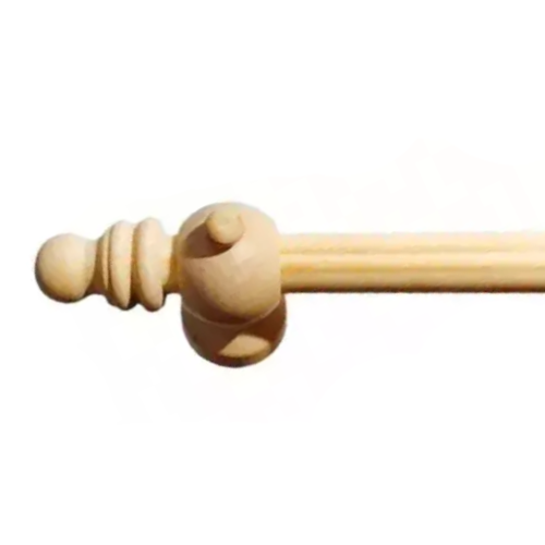 Barral Cortina 1.60 Mt X 22 Mm - Kit Natural
