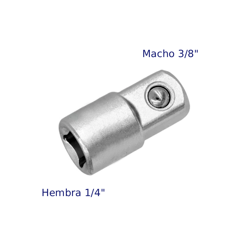 Bocallave Adaptador H 1/4" A M 3/8"