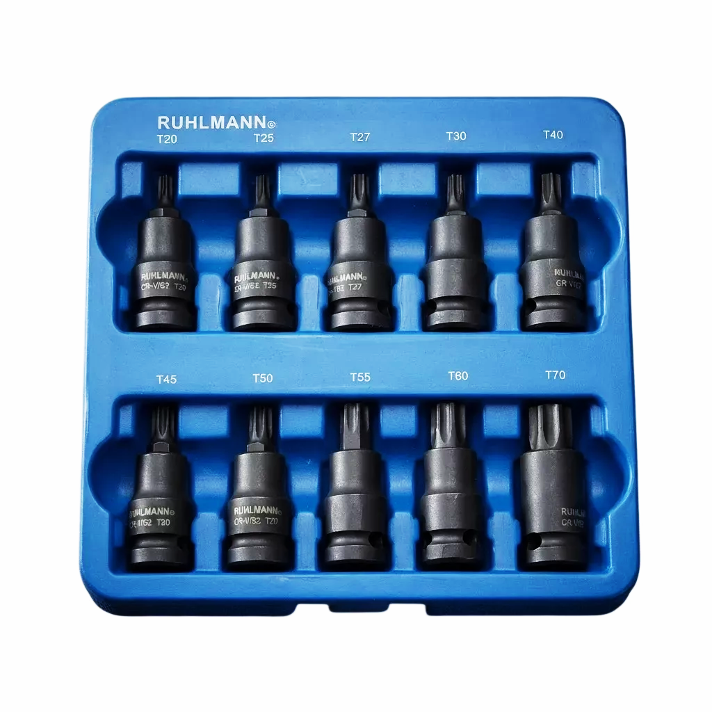 Bocallave Torx Corto 1/2" X 10 U.