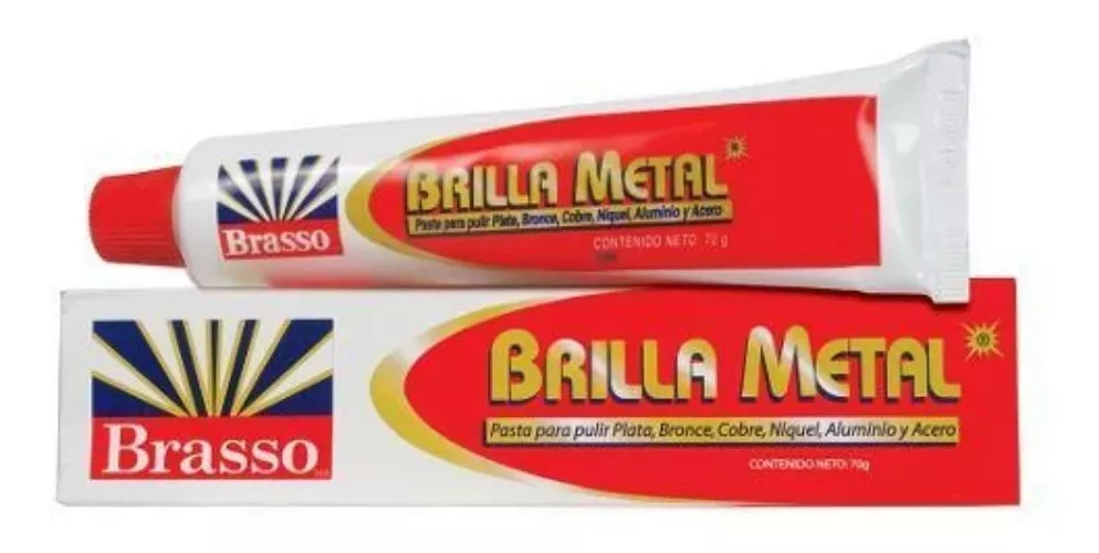 Brilla Metal Brasso - Pomo 70 Gr.