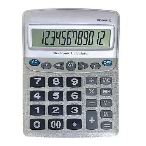 Calculadora 12 Digitos - Grande