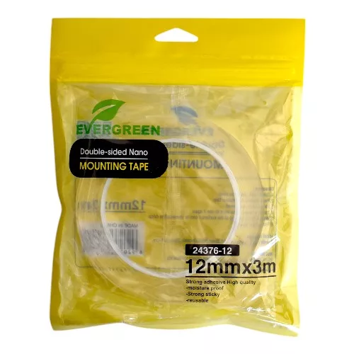 Cinta Doble Faz Siliconada - 12 Mm X 3 Mt