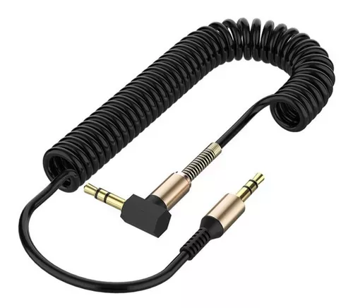 Cable Audio - Plug 3.5 - Auxiliar Espiral
