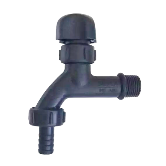 Canilla Plastica 1/2" - Negra