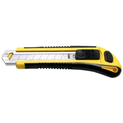 Cutter Hoja Ancha - Guia Metalica + Goma