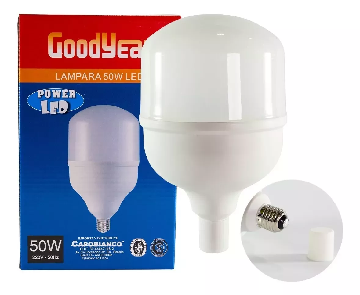 Lampara Led E27 - 50 W Ld