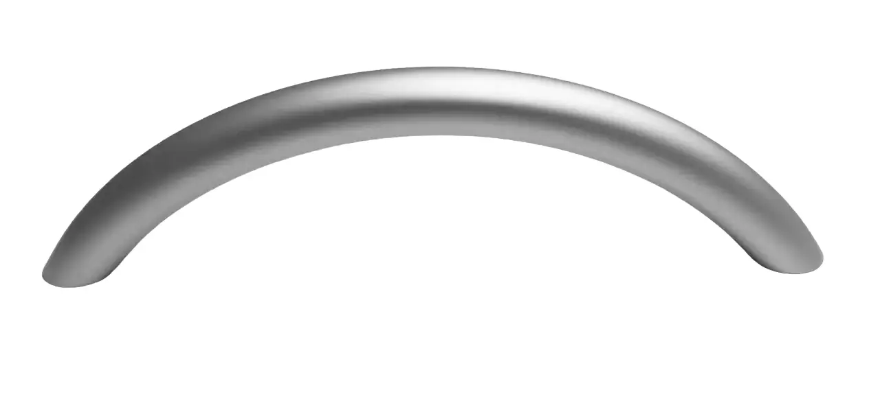 Manija Metalica Oval - 96 Mm - Cromo