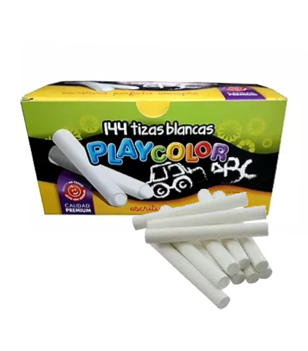 Tiza X 100 U. - Blanca