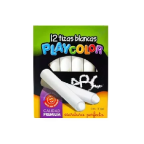 Tiza X 10 - Blanca