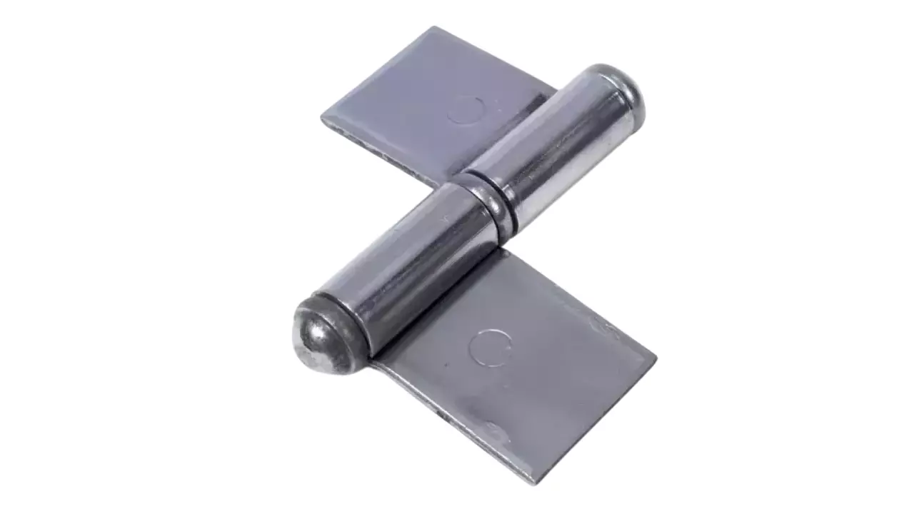 Bisagra Ficha Soldar 100 Mm - Ala Larga